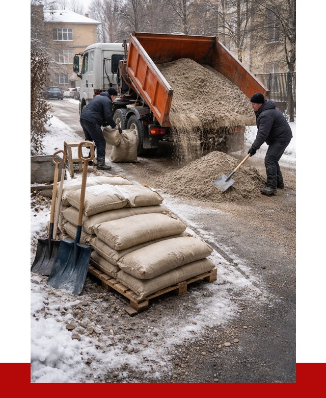 Противогололедные материалы оптом в Богородицке от 4488 р. | ПРОНЕРУДБгд