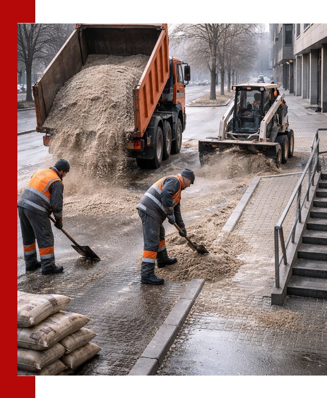 Поставка противогололедных материалов в Богородицке