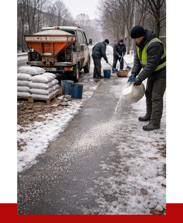 Реагент против гололеда в Богородицке с доставкой от 4809 р. | ПРОНЕРУДБгд