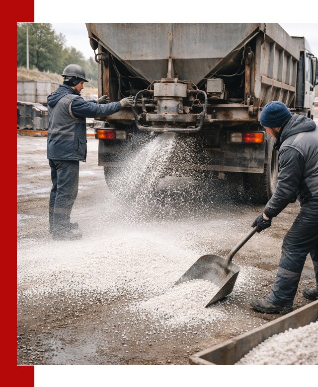 Доставка и продажа хлористого кальция в Богородицке