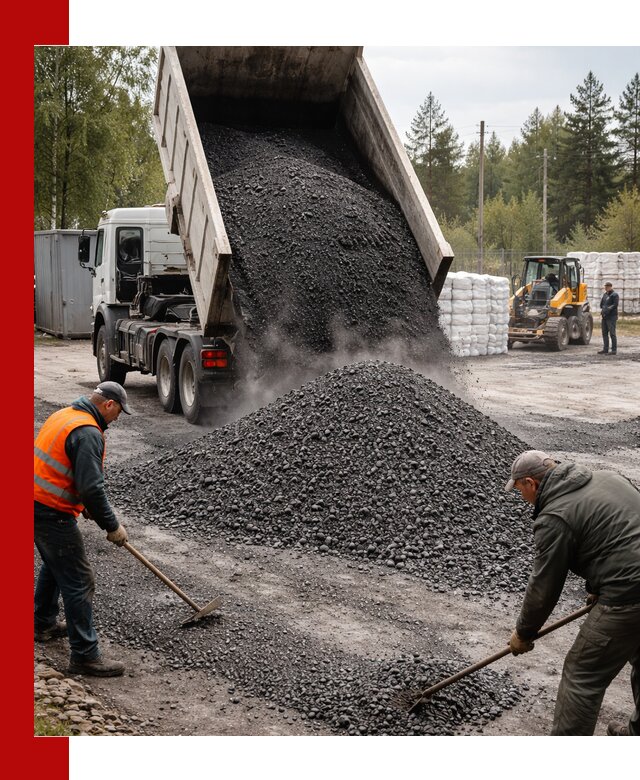 Доставка и продажа асфальтного гранулята в Богородицке