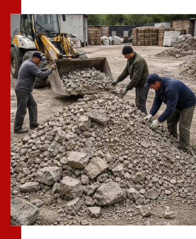 Демонтаж и вывоз бой бетона в Богородицке