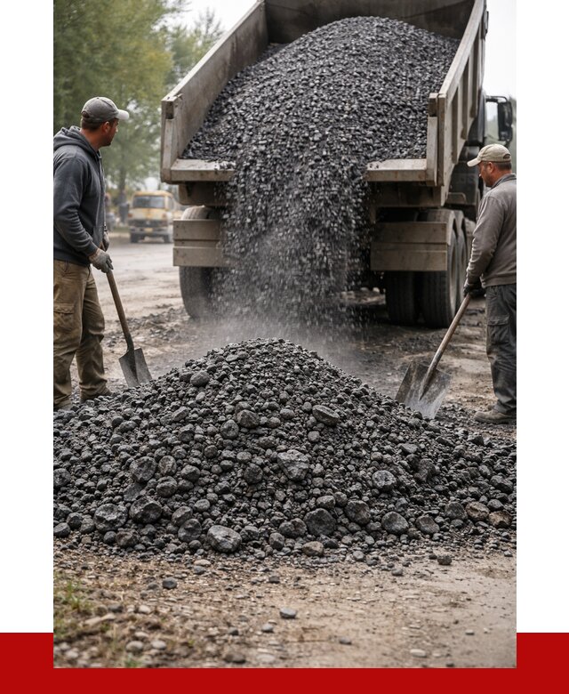 Дробленый асфальт в Богородицке от 2992 р. с доставкой | ПРОНЕРУДБгд