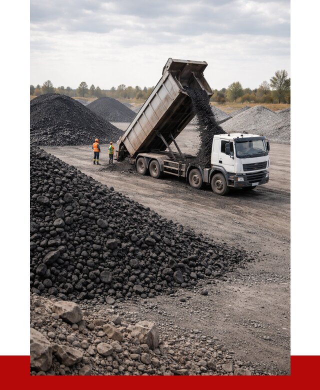 Купить уголь с доставкой в Богородицке от 6625 р. оптом | ПРОНЕРУДБгд