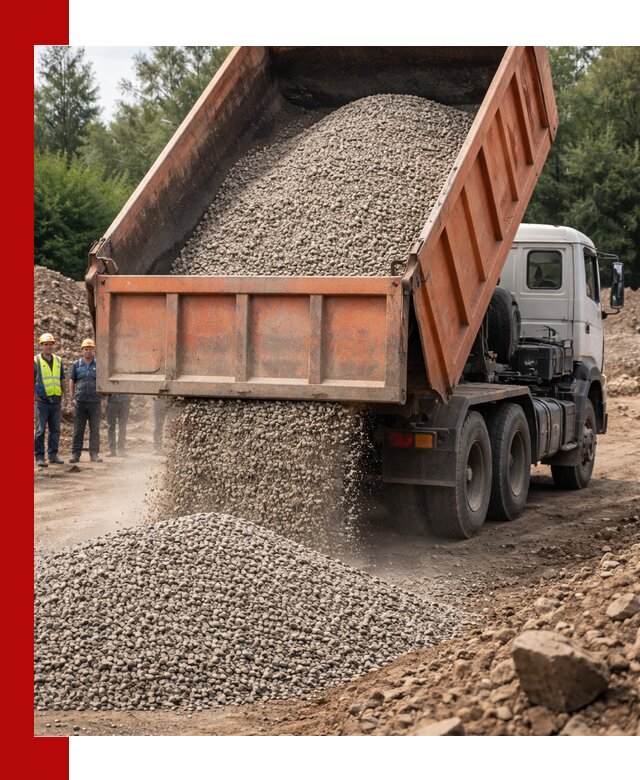 Доставка сыпучих материалов самосвалом в Богородицке быстро и надежно