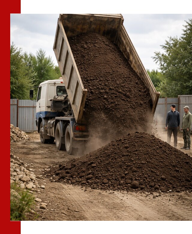 Доставка самосвалом 10 кубов в Богородицке быстро и надёжно