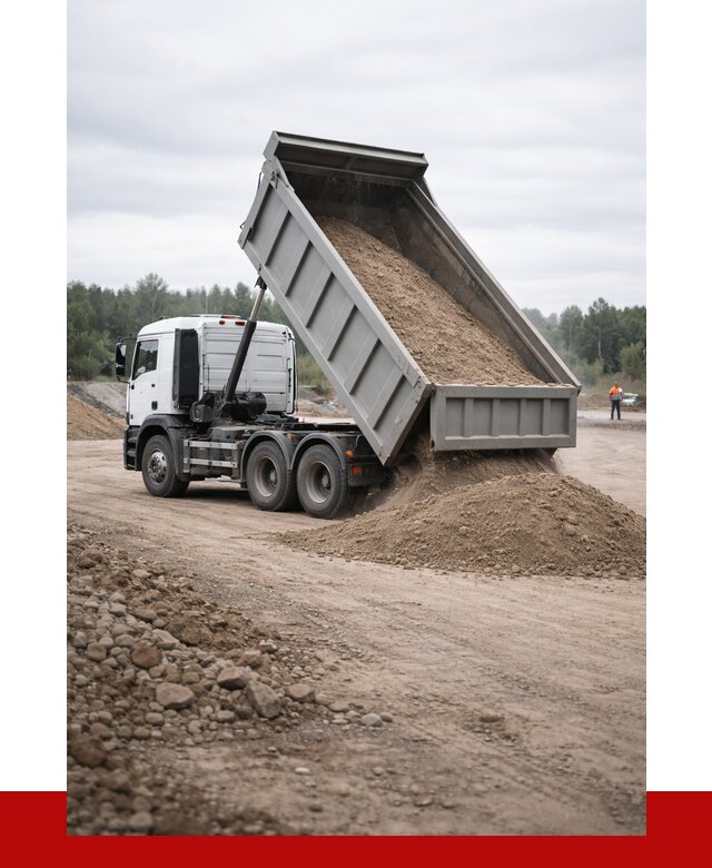 Доставка самосвалом 15 кубов в Богородицке от 6946 руб. | ПРОНЕРУДБгд