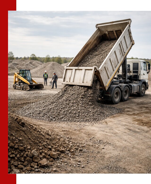 Доставка самосвалом 25 м³ в Богородицке быстро и надежно