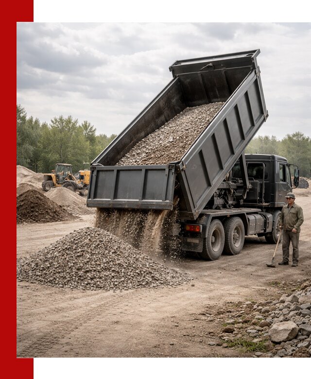 Доставка самосвалом 30 м3 по выгодным ценам в Богородицке