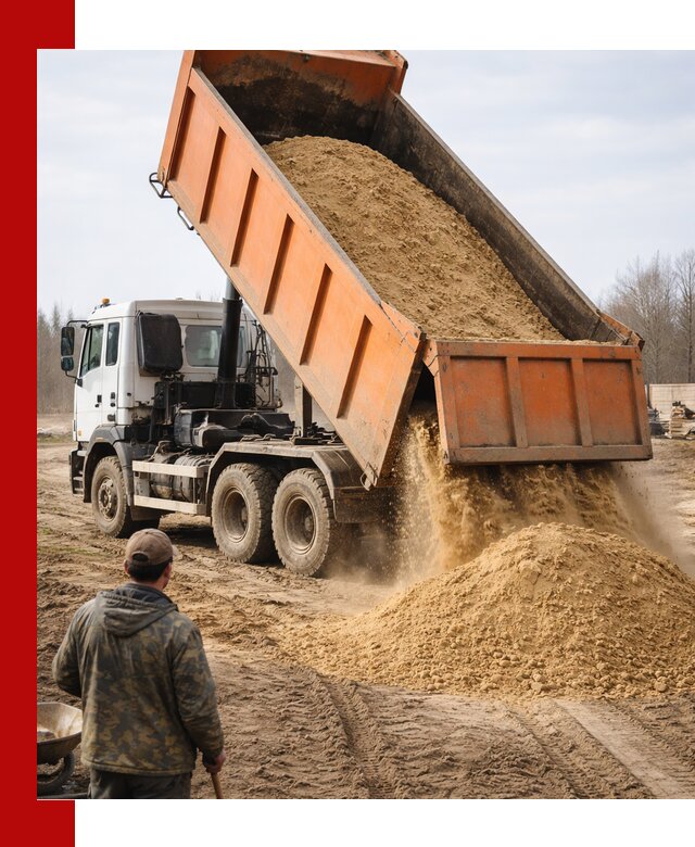 Аренда самосвала 20 тонн для перевозки грузов в Богородицке