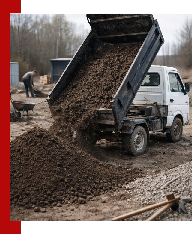 Аренда минисамосвала в Богородицке для доставки сыпучих материалов