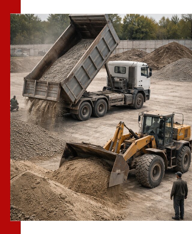 Перевозка сыпучих грузов самосвалами и бортовыми в Богородицке