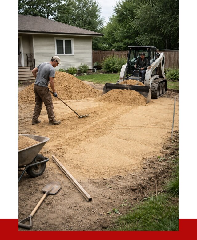 Отсыпка участка песком в Богородицке, от 2672 р., ПРОНЕРУДБгд