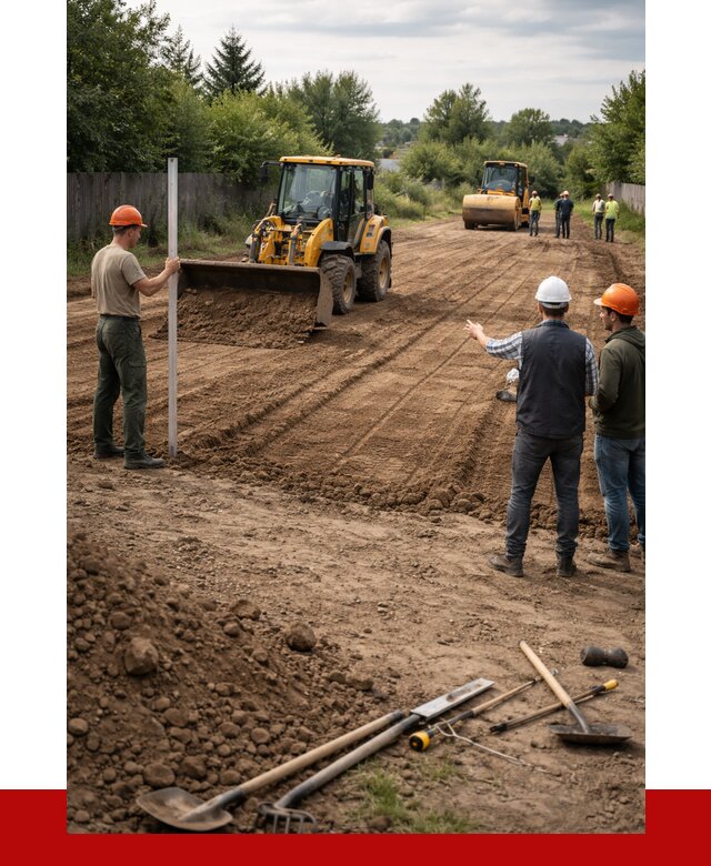 Планировка участка грунтом в Богородицке от 4809 р ПРОНЕРУДБгд