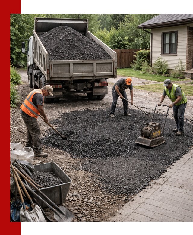 Асфальтовая крошка для двора с доставкой в Богородицке